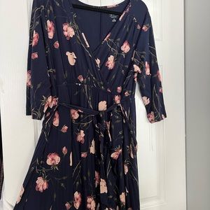 Isabel Maternity Floral Dress